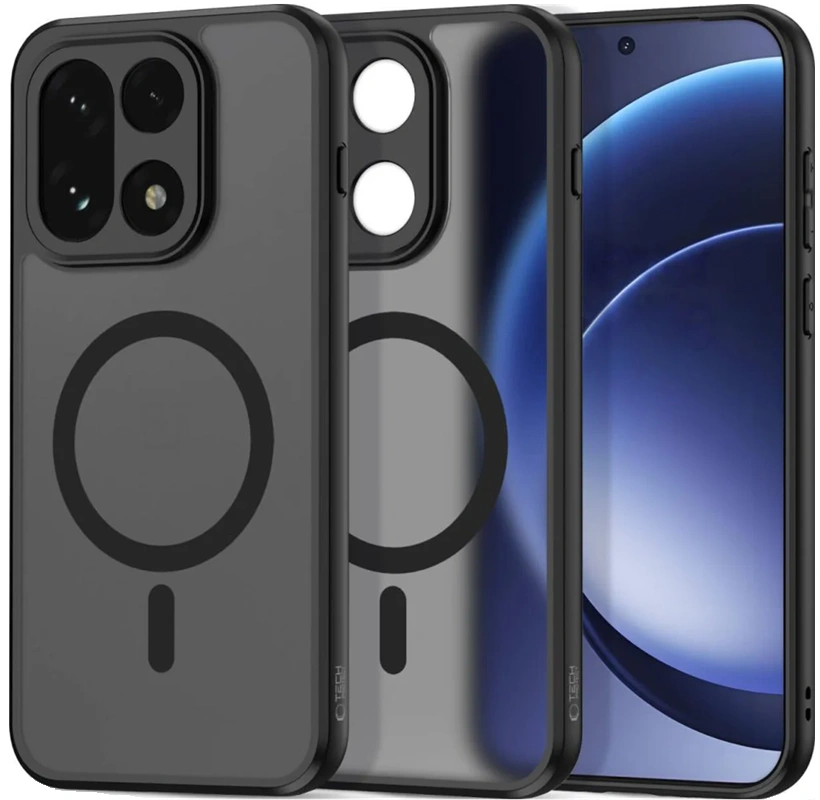 Techprotect OnePlus 15 Magmat MagSafe dėklas, matinė juoda, 2 nuotrauka